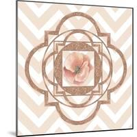 Persian Rose Gold Quatrefoil-Tina Lavoie-Mounted Giclee Print