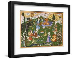 Persian Scene VI-E^S^ Elmhurst-Framed Premium Giclee Print