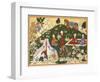 Persian Scene VII-E^S^ Elmhurst-Framed Premium Giclee Print