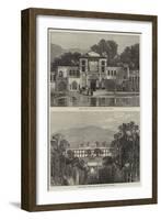 Persian Sketches-null-Framed Giclee Print