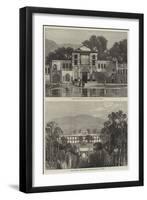 Persian Sketches-null-Framed Giclee Print