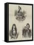 Persian Sketches-null-Framed Stretched Canvas