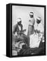 Persian snake charmers, 1902-W Rau-Framed Stretched Canvas