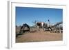 Persian Water Wheel, Rajasthan, India-Vivienne Sharp-Framed Photographic Print