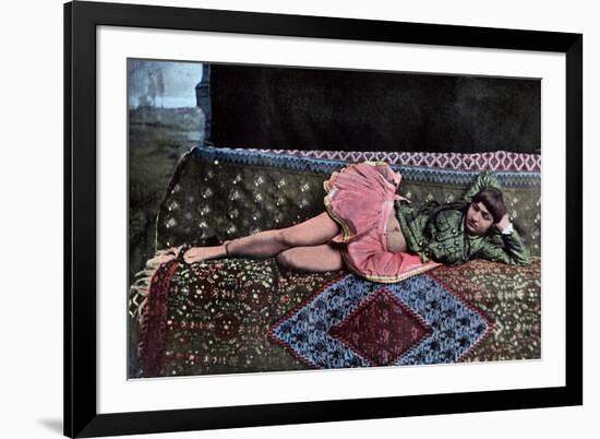 Persian Woman in a Harem, C1890-Gillot-Framed Giclee Print