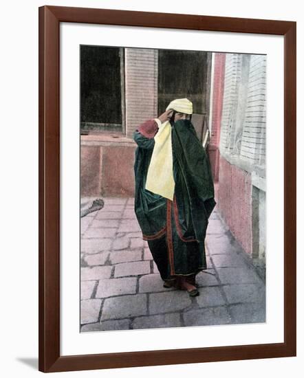 Persian Woman in Traditional Costume, C1890-Gillot-Framed Giclee Print