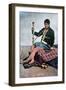 Persian Woman Smoking in Kalgan, C1890-null-Framed Giclee Print