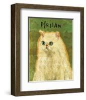 Persian-John Golden-Framed Giclee Print