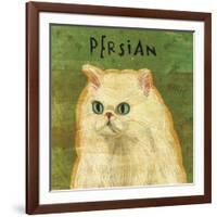 Persian-John W^ Golden-Framed Art Print