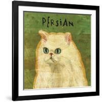 Persian-John W^ Golden-Framed Art Print