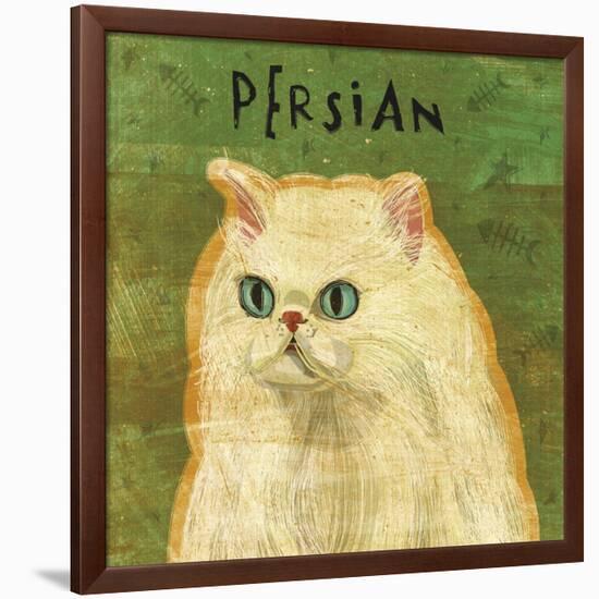 Persian-John W^ Golden-Framed Giclee Print