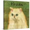 Persian-John W Golden-Stretched Canvas