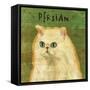 Persian-John W Golden-Framed Stretched Canvas