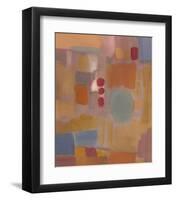 Persimmon Alley-Nancy Ortenstone-Framed Art Print