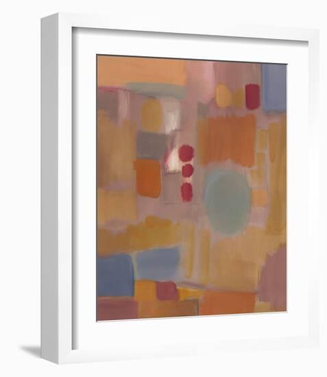 Persimmon Alley-Nancy Ortenstone-Framed Giclee Print