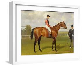 Persimmon, Winner of the 1896 Derby-Emil Adam-Framed Giclee Print