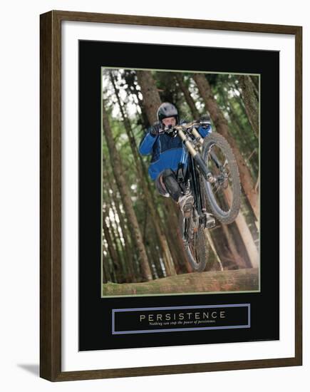 Persistence - Dirt Bike-Unknown Unknown-Framed Photo