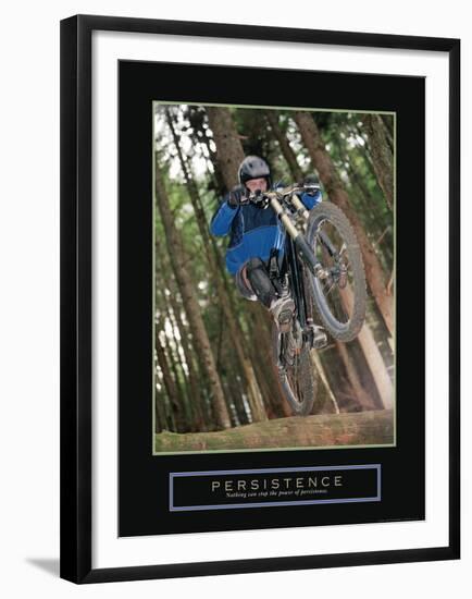 Persistence - Dirt Bike-Unknown Unknown-Framed Photo