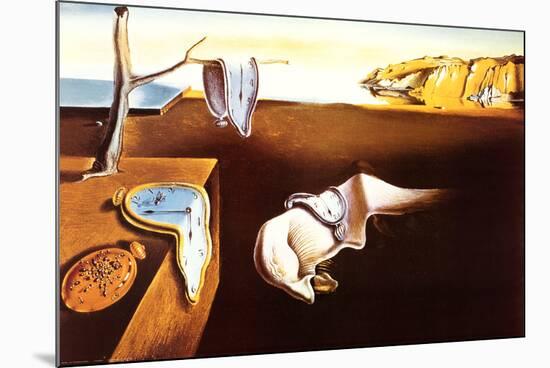 Persistence Of Memory-Salvador Dalí-Mounted Poster