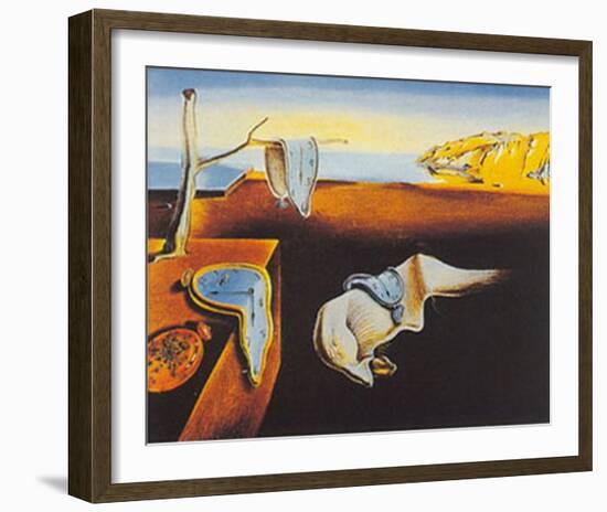 Persistence of Memory-Salvador Dalí-Framed Art Print