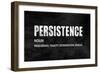 Persistence on Black-Jamie MacDowell-Framed Art Print