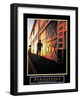 Persistence - Runner-unknown unknown-Framed Photo