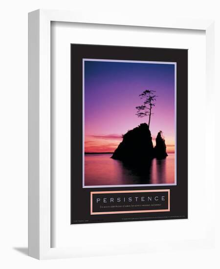 Persistence - Sunset-Unknown Unknown-Framed Photo