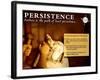 Persistence-null-Framed Art Print