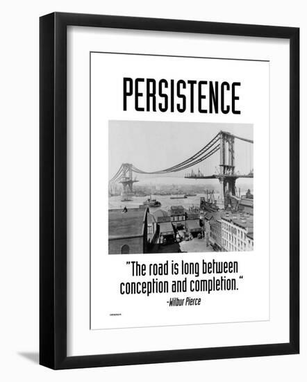 Persistence-Wilbur Pierce-Framed Art Print