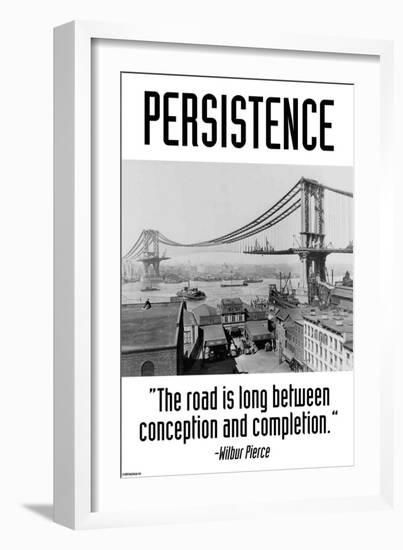 Persistence-Wilbur Pierce-Framed Art Print