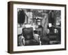 person barber shop in Atlanta, Georgia, 1936-Walker Evans-Framed Photographic Print