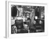 person barber shop in Atlanta, Georgia, 1936-Walker Evans-Framed Photographic Print