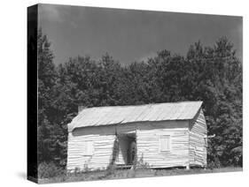 person cabin in Hale County, Alabama, c.1936-Walker Evans-Stretched Canvas
