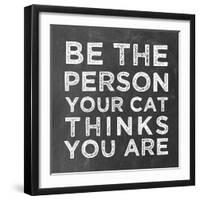 Person Cat-Erin Clark-Framed Premium Giclee Print