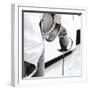 Person Holding a Fencing Sword-null-Framed Photographic Print