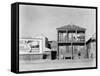 person house in New Orleans, Louisiana, 1936-Walker Evans-Framed Stretched Canvas