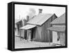 person houses, Mississippi, 1936-Walker Evans-Framed Stretched Canvas