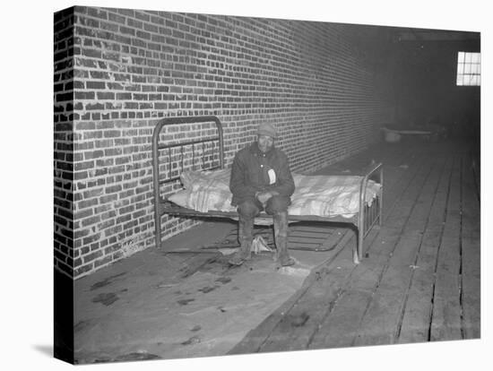 Person in a Red Cross hospital in the camp for flood refugees at Forrest City, Arkansas, 1937-Walker Evans-Stretched Canvas