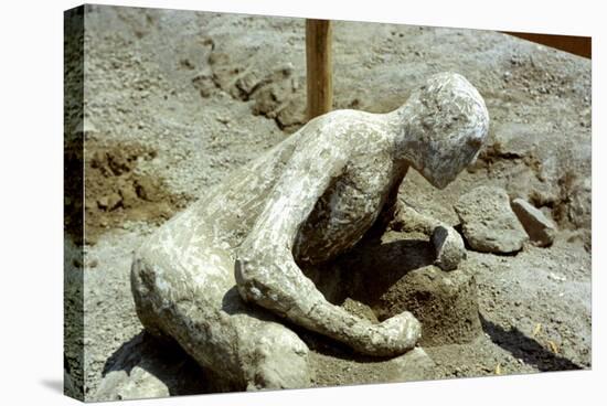 Person Killed by the Pompeii Eruption, 79 Ad-null-Stretched Canvas