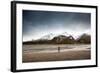 Person Looking At River In Alaska-Lindsay Daniels-Framed Photographic Print