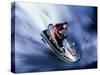 Person Riding a Jet Ski-null-Stretched Canvas