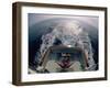 Person Sitting in a Boat-null-Framed Premium Photographic Print