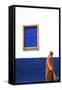 Person Walking in Oudaia Kasbah, Rabat, Morocco, North Africa-Neil Farrin-Framed Stretched Canvas