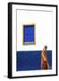 Person Walking in Oudaia Kasbah, Rabat, Morocco, North Africa-Neil Farrin-Framed Photographic Print