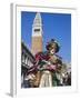 Person Wearing Masked Carnival Costume, Veneto, Italy-Bruno Morandi-Framed Photographic Print