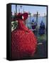 Person Wearing Masked Carnival Costume, Veneto, Italy-Bruno Morandi-Framed Stretched Canvas