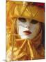 Person Wearing Masked Carnival Costume, Venice Carnival, Venice, Veneto, Italy-Bruno Morandi-Mounted Photographic Print