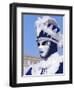 Person Wearing Masked Carnival Costume, Venice Carnival, Venice, Veneto, Italy-Bruno Morandi-Framed Photographic Print