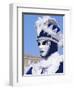 Person Wearing Masked Carnival Costume, Venice Carnival, Venice, Veneto, Italy-Bruno Morandi-Framed Photographic Print