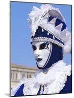 Person Wearing Masked Carnival Costume, Venice Carnival, Venice, Veneto, Italy-Bruno Morandi-Mounted Photographic Print